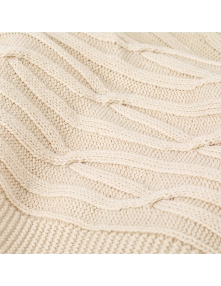 Plaid Ocho com borlas