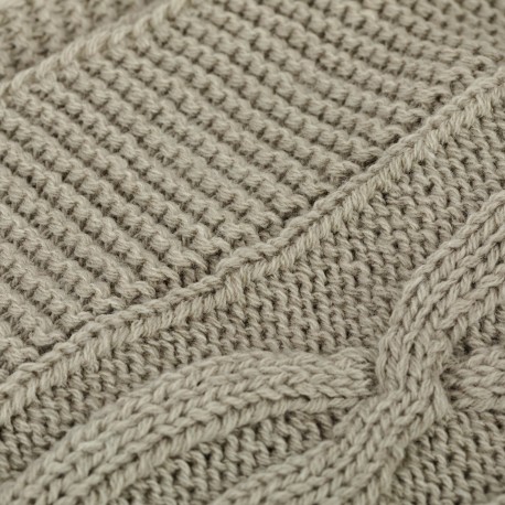 Plaid Ocho com borlas