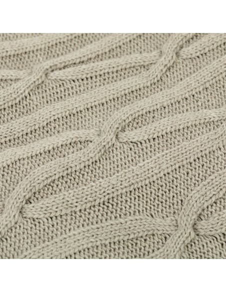 Plaid Ocho com borlas