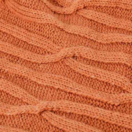 Plaid Ocho com borlas