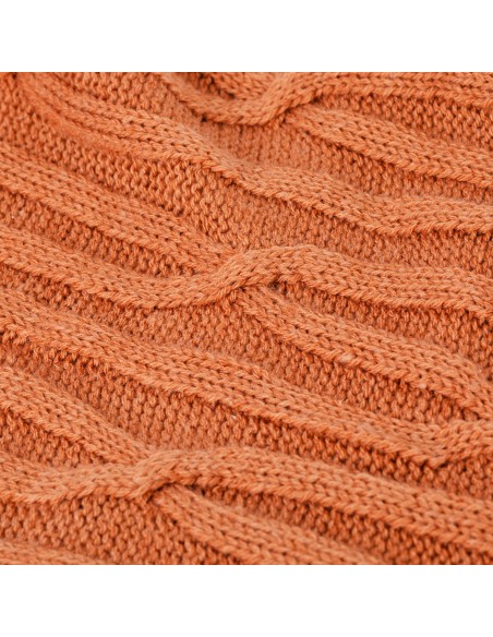 Plaid Ocho com borlas