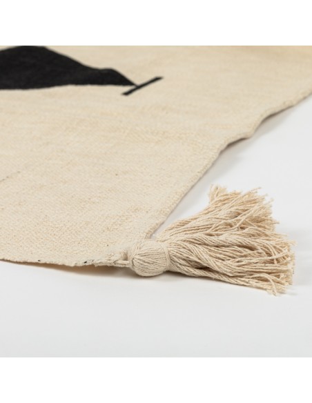 Plaid algodão Fauno