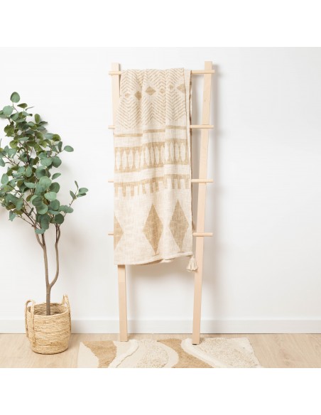 Plaid algodão Fauno