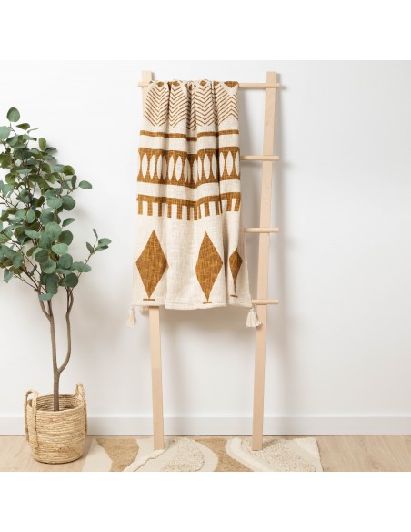 Plaid algodão Fauno