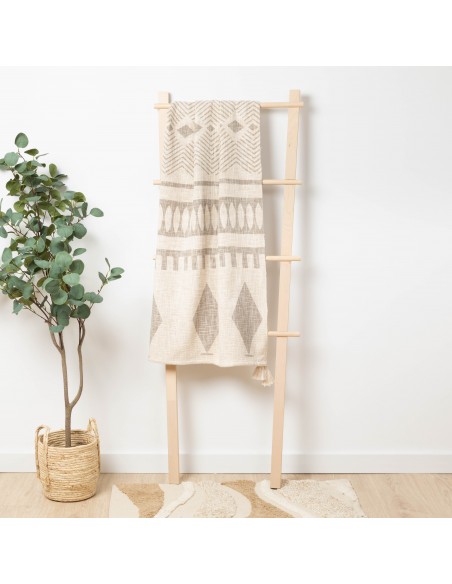 Plaid algodão Fauno