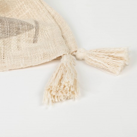 Plaid algodão Fauno