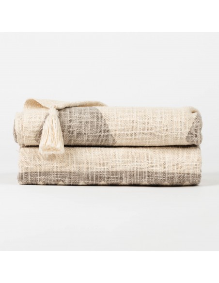 Plaid algodão Fauno