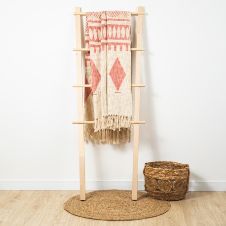 Plaid algodão Fauno