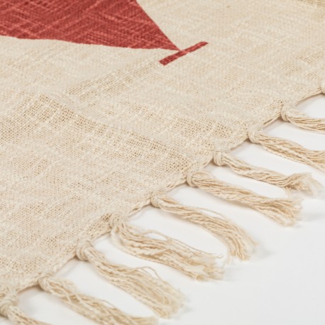 Plaid algodão Fauno