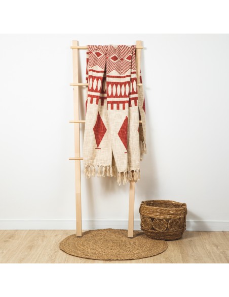 Plaid algodão Fauno