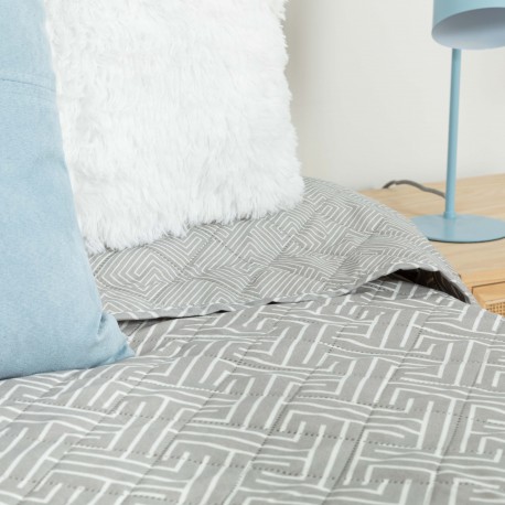 Colcha bouti Abel cinza