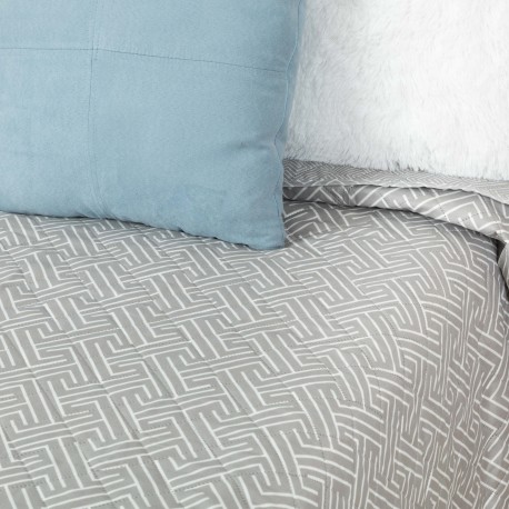Colcha bouti Abel cinza