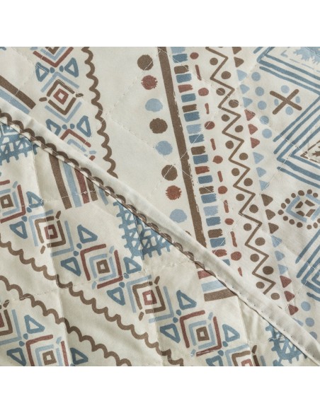 Colcha bouti Iker azul indigo Colcha bouti Iker azul indigo