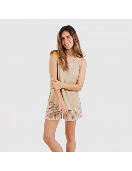 Pijama curto algodão Raya Ico arena