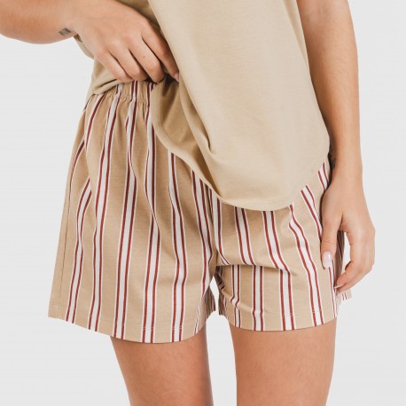 Pijama curto algodão Raya Ico arena