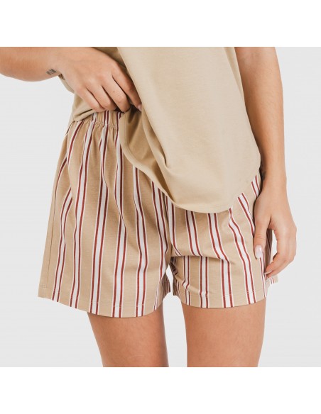 Pijama curto algodão Raya Ico arena