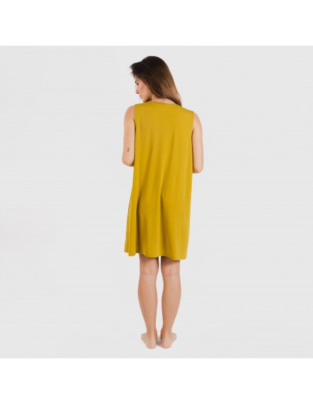 Vestido curto crepe liso Vestido curto crepe liso