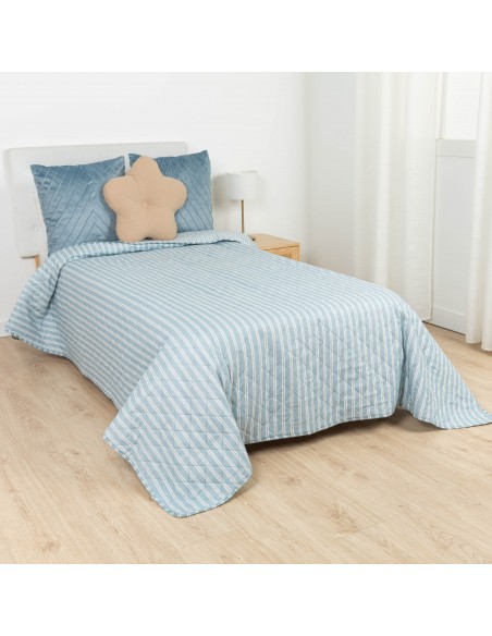 Colcha bouti Hammon azul indigo