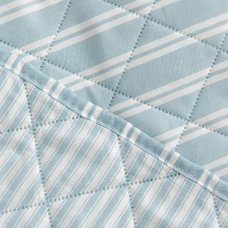 Colcha bouti Hammon azul indigo