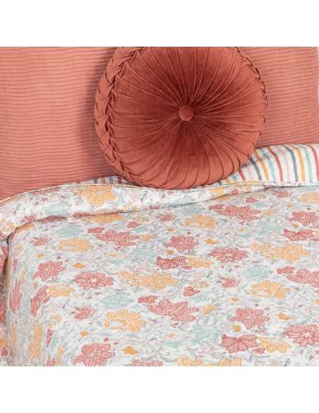 Colcha bouti Camelia acuarela