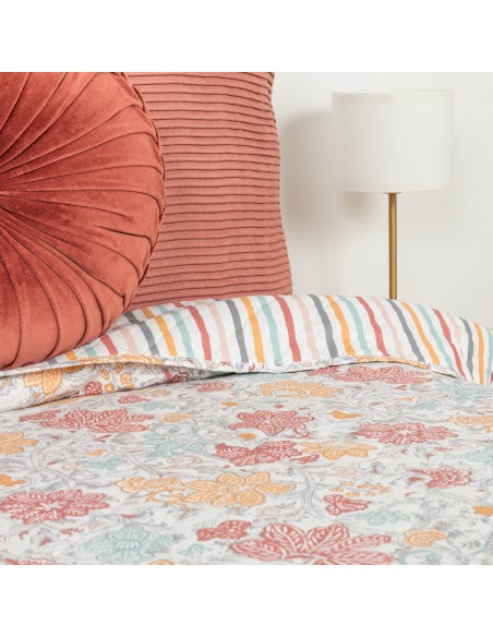 Colcha bouti Camelia acuarela