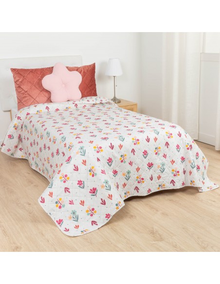 Colcha bouti Clara rosa