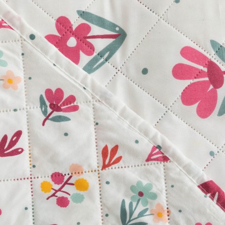 Colcha bouti Clara rosa