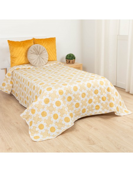 Colcha bouti Gracy mostarda