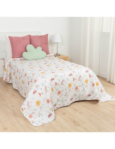 Colcha bouti Vilena mostarda