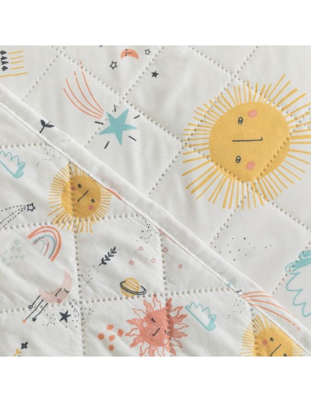 Colcha bouti Vilena mostarda