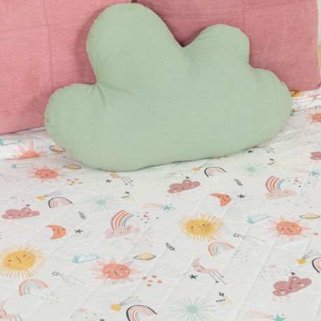 Colcha bouti Vilena mostarda