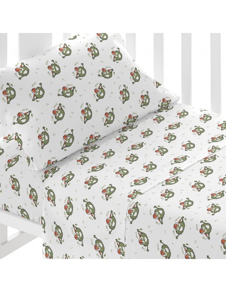Jogo de lençóis algodão Rafiliki cama bebé