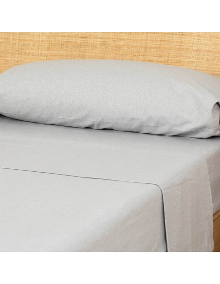 Jogo de lençóis Flanela lisos Jogo de lençóis Flanela lisos
