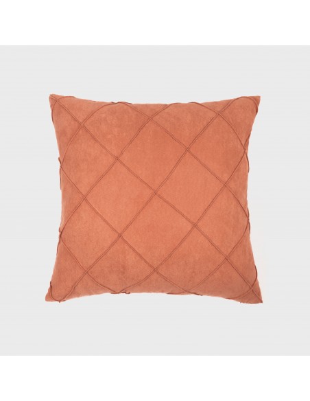 Almofada New Rombo camurça Ante lisa 50x50cm Almofada New Rombo camurça Ante lisa 50x50cm