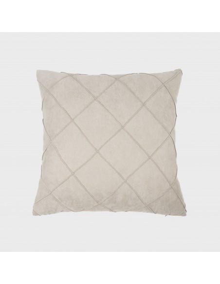 Almofada New Rombo camurça Ante lisa 50x50cm Almofada New Rombo camurça Ante lisa 50x50cm