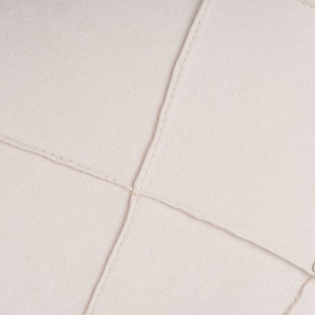 Almofada New Rombo camurça Ante lisa 50x50cm