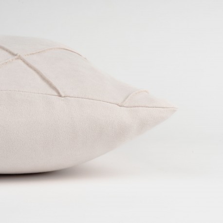 Almofada New Rombo camurça Ante lisa 50x50cm