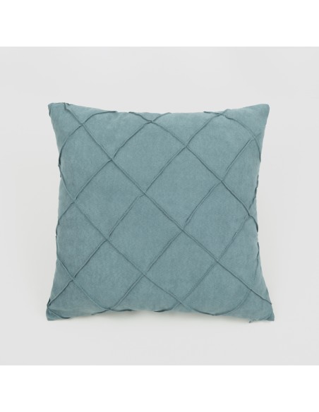 Almofada New Rombo camurça Ante lisa 50x50cm Almofada New Rombo camurça Ante lisa 50x50cm