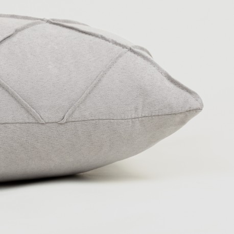 Almofada retangula 30x50 New Rombo camurça Ante lisa