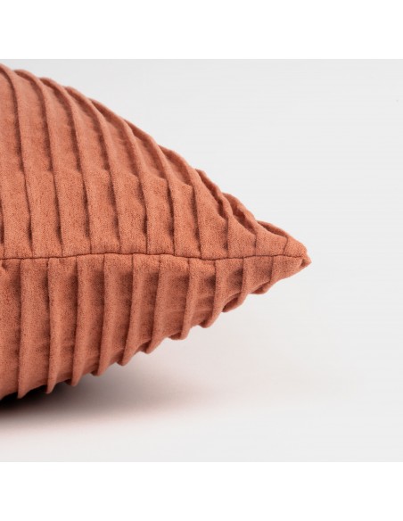 Almofada New Ondas camurça Ante lisa 50x50cm Almofada New Ondas camurça Ante lisa 50x50cm