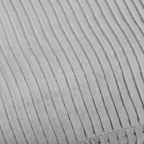 Almofada New Ondas camurça Ante lisa 50x50cm