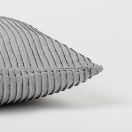 Almofada New Ondas camurça Ante lisa 50x50cm