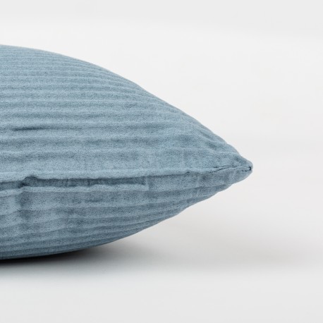 Almofada New Ondas camurça Ante lisa 50x50cm