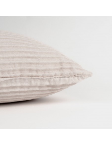 Almofada New Ondas camurça Ante lisa 50x50cm Almofada New Ondas camurça Ante lisa 50x50cm