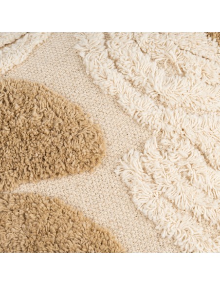 Almofada algodão Zafra natural 50x50 Almofada algodão Zafra natural 50x50