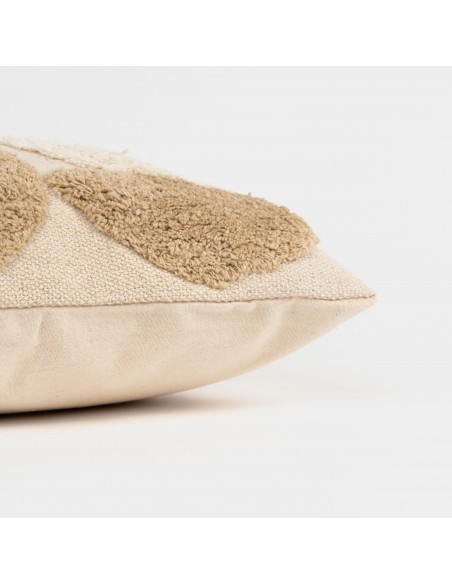 Almofada algodão Zafra natural 50x50 Almofada algodão Zafra natural 50x50