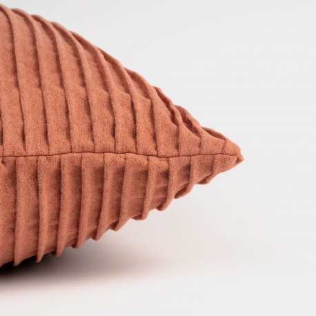 Almofada retangula 30x50 New Ondas camurça Ante lisa