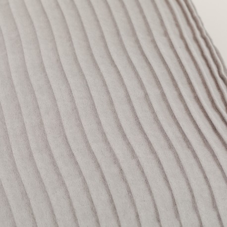 Almofada retangula 30x50 New Ondas camurça Ante lisa