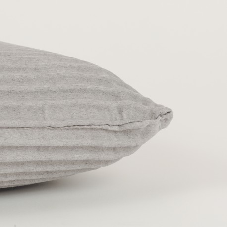 Almofada retangula 30x50 New Ondas camurça Ante lisa