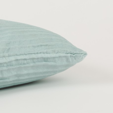 Almofada retangula 30x50 New Ondas camurça Ante lisa